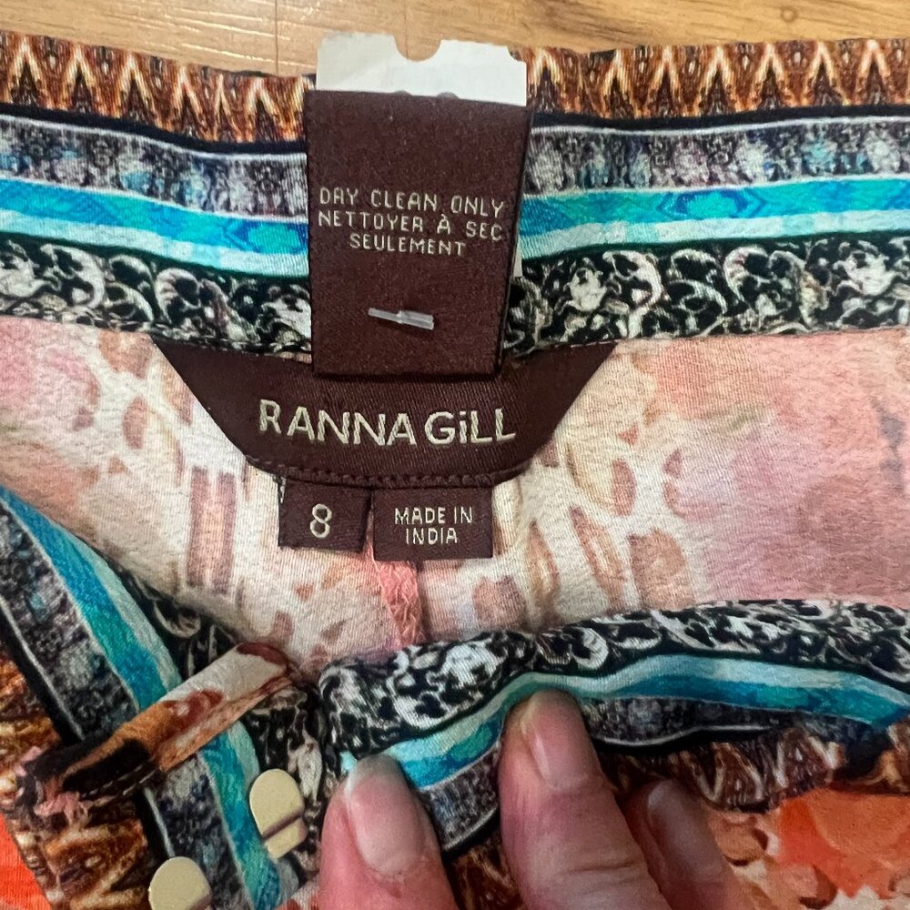 Ranna Gill Size 8 Palazzo Pants